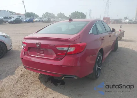2018 Honda Accord Sport z USA, uszkodzony, nr VIN 1HGCV1F38JA177334
